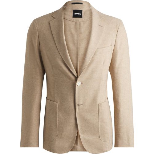 Veste Slim en flanelle stretch - Boss - Modalova