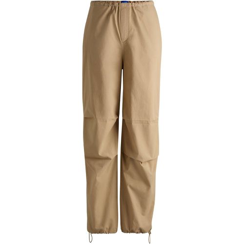 Pantalon Baggy en toile de coton parachute - HUGO - Modalova