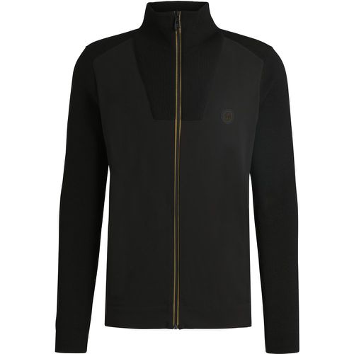 Veste en maille à monogramme Double B - Boss - Modalova