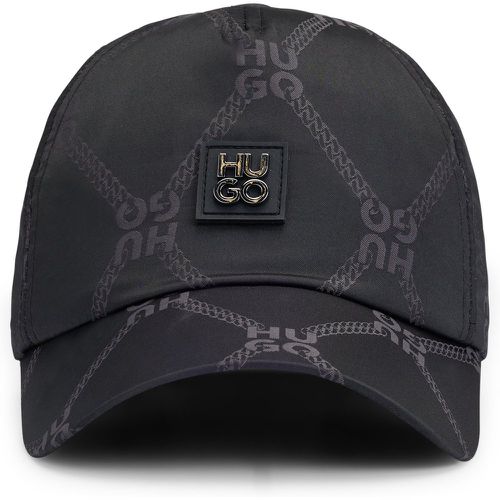 Casquette déperlante à cinq panneaux avec logos revisités - HUGO - Modalova