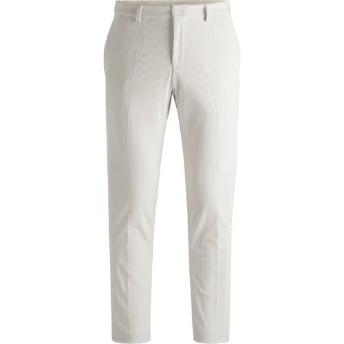 Pantalon Slim en velours côtelé stretch performant - Boss - Modalova