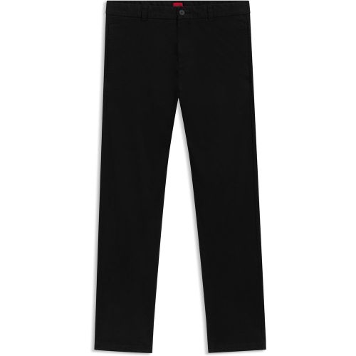 Pantalon Slim en gabardine de coton stretch - HUGO - Modalova