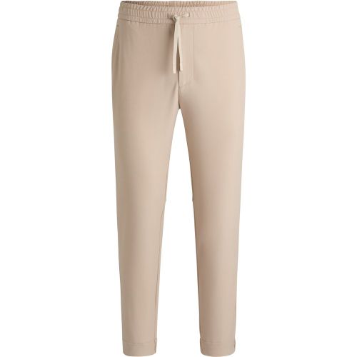 Pantalon Tapered en tissu stretch déperlant - Boss - Modalova