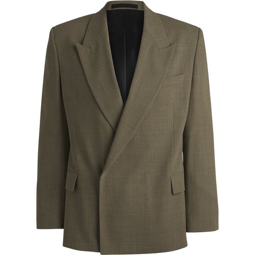 Veste de costume Regular en laine vierge chinée - Boss - Modalova