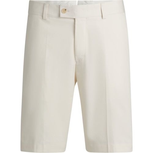 Short Tapered en coton, soie et stretch - Boss - Modalova