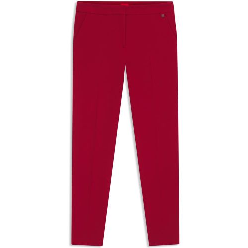 Pantalon Slim en tissu stretch avec rivet logoté - HUGO - Modalova