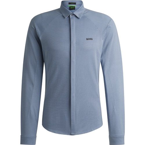 Chemise Regular en maille piquée de coton - Boss - Modalova