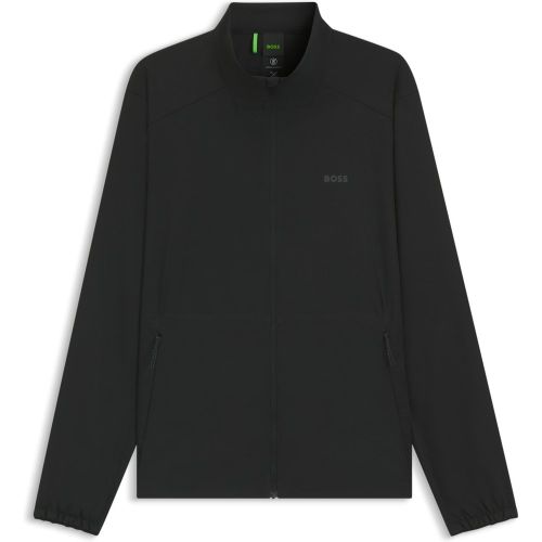 Veste déperlante zippée en tissu extensible - Boss - Modalova
