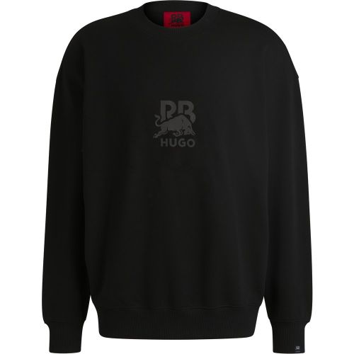 Sweat  x RB en molleton de coton avec logo en carbone - HUGO - Modalova