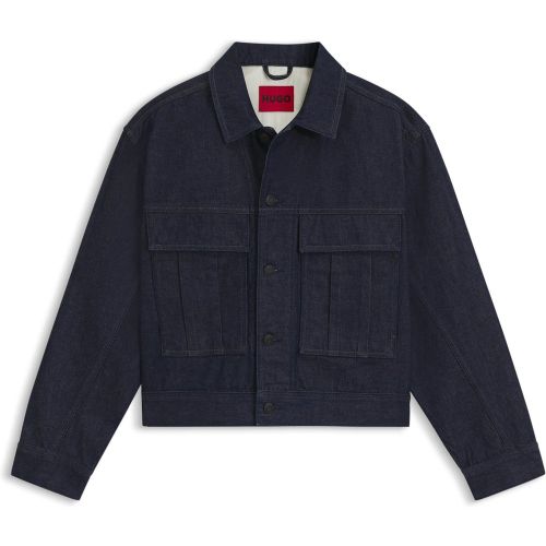 Veste Relaxed en denim japonais - HUGO - Modalova