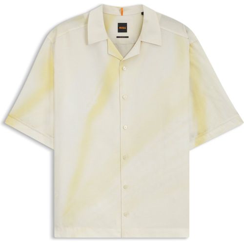 Chemise décontractée avec imprimé artistique - Boss - Modalova