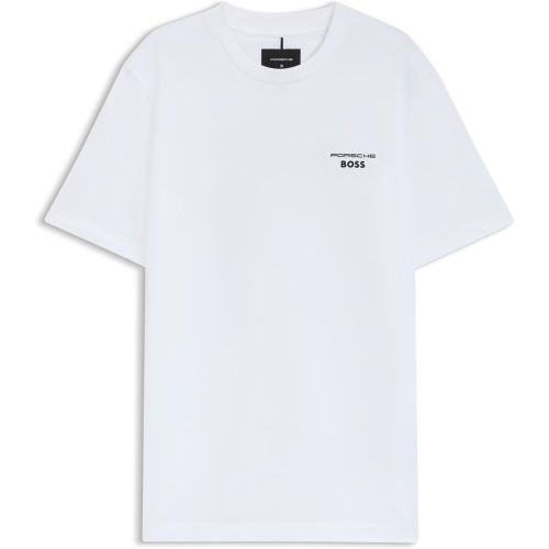 T-shirt Porsche x  en coton mercerisé à motif artistique Targa - Boss - Modalova