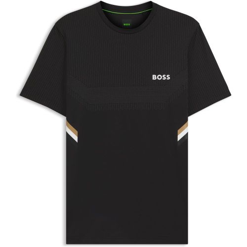 T-shirt Slim sportif avec gestion de l’humidité - Boss - Modalova