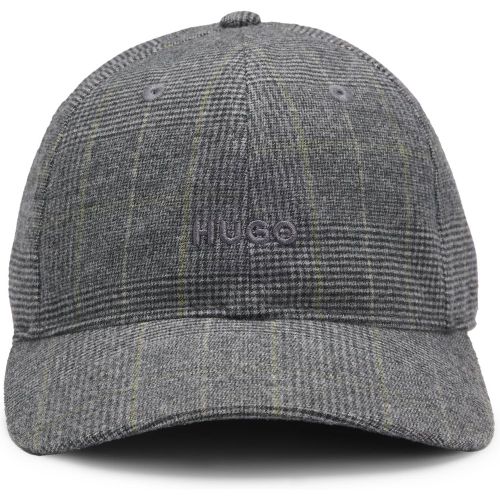 Casquette en twill avec logo écusson brodé - HUGO - Modalova