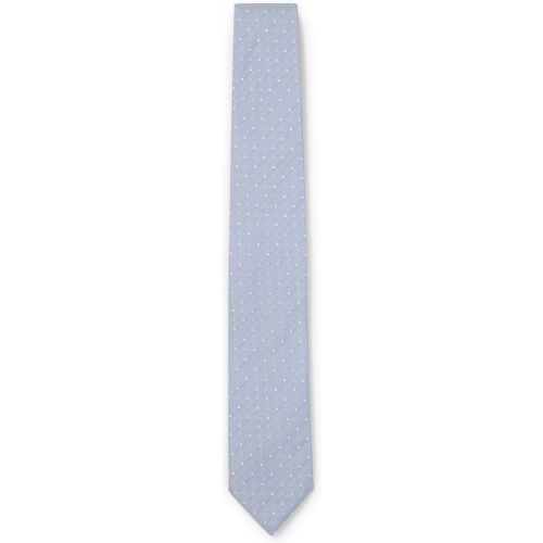 Cravate en soie mélangée à motif jacquard - Boss - Modalova