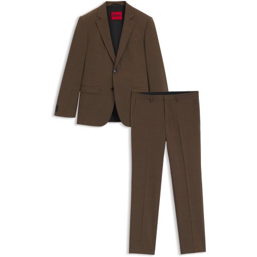 Costume Extra Slim en tissu stretch façonné - HUGO - Modalova