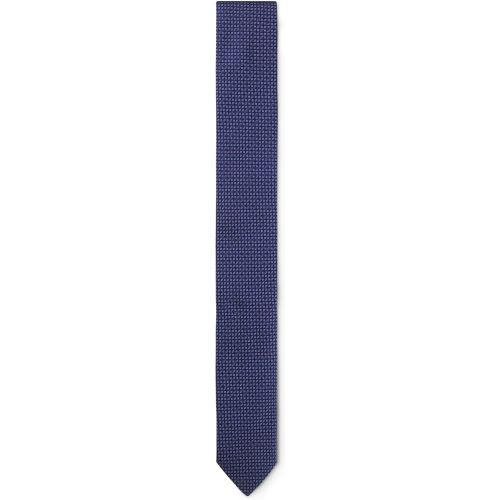 Cravate en soie à motif jacquard - HUGO - Modalova