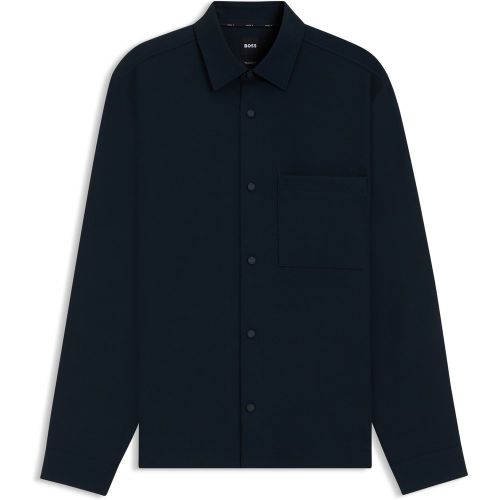 Chemise décontractée en twill stretch performant - Boss - Modalova