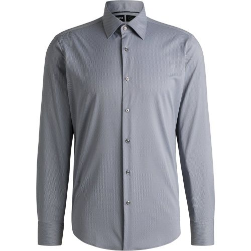 Chemise Regular en tissu stretch structuré - Boss - Modalova