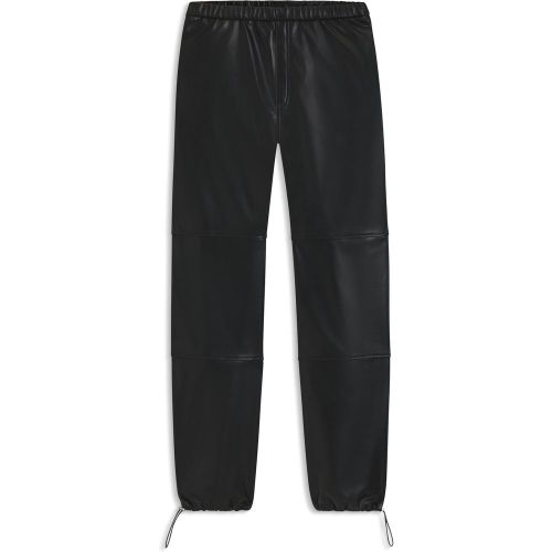 Pantalon parachute large en similicuir - HUGO - Modalova