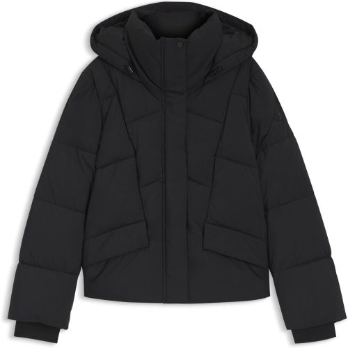 Veste matelassée à capuche et détails passepoilés - Boss - Modalova