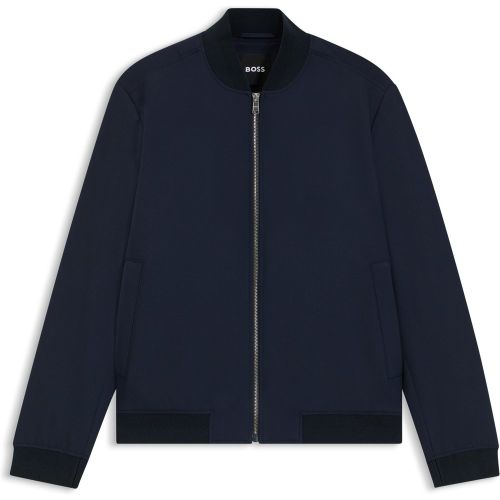 Veste Slim en tissu stretch lavable en machine - Boss - Modalova