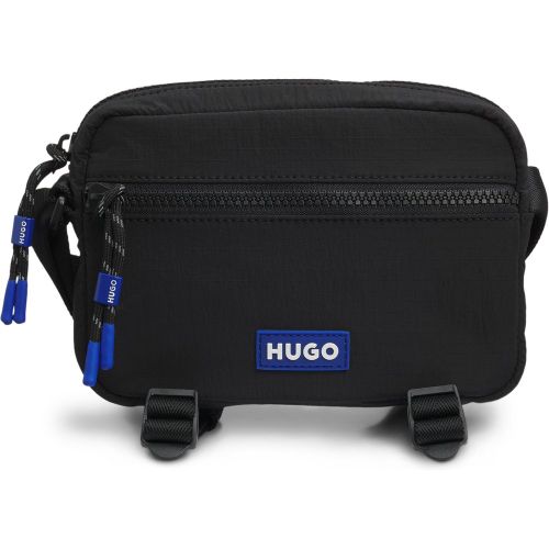 Sac reporter avec patch logoté en gomme - HUGO - Modalova