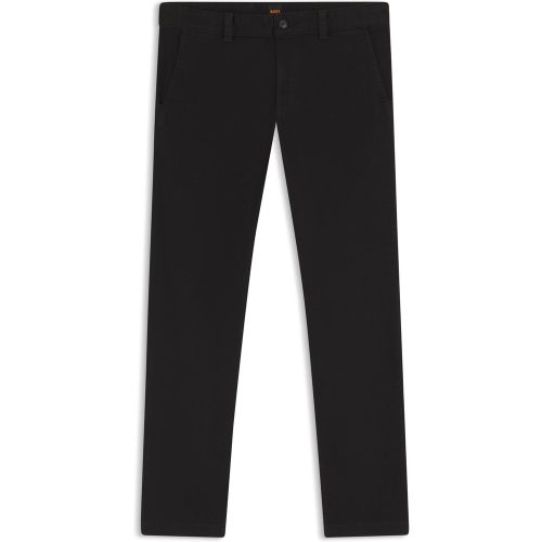 Chino en denim de coton mélangé doux - Boss - Modalova