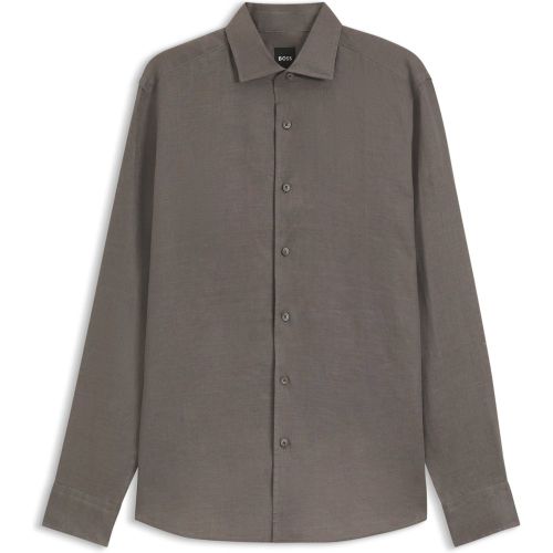 Chemise Regular BECKHAM x  en lin - Boss - Modalova