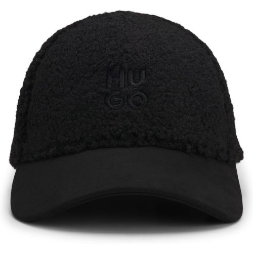 Casquette en peluche à logo revisité brodé - HUGO - Modalova