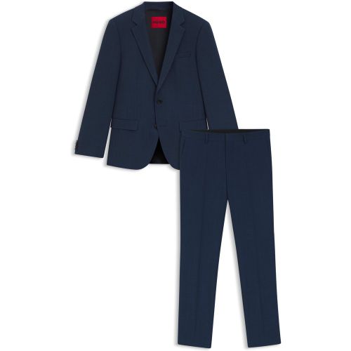Costume Slim en tissu stretch à motif - HUGO - Modalova