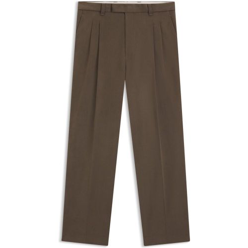 Pantalon Relaxed en coton stretch mercerisé - Boss - Modalova