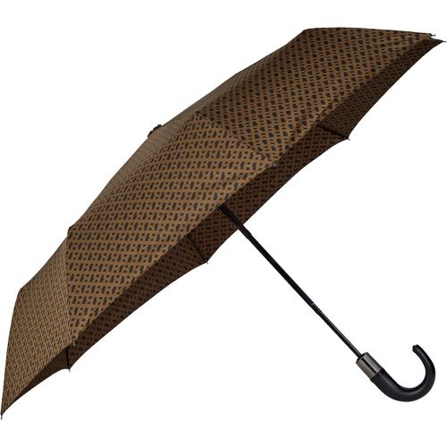 Parapluie camel à motif monogramme et bandoulière logotée - Boss - Modalova