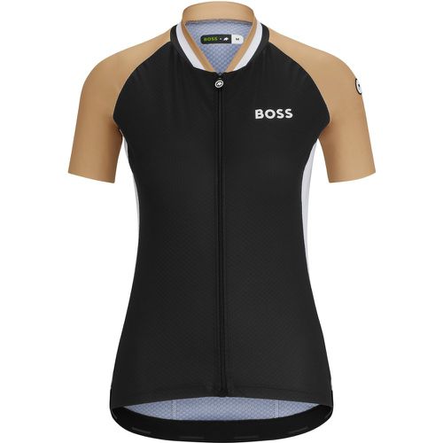Top en jersey logoté x ASSOS avec trois poches arrière et protection UPF50+ - Boss - Modalova