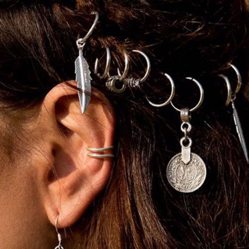 Accessoires cheveux Gris Bohème - SHEIN - Modalova