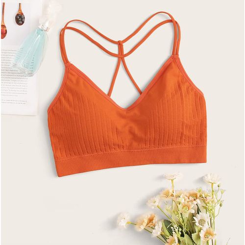 Bralette côtelé - SHEIN - Modalova