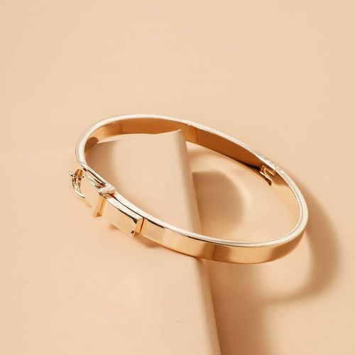 Bracelet métallique simple - SHEIN - Modalova