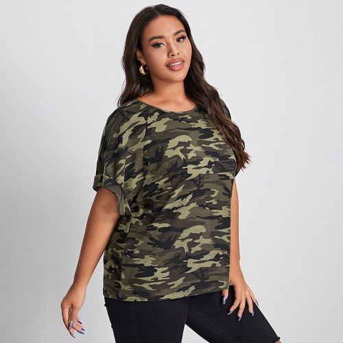 Top à motif camouflage - SHEIN - Modalova