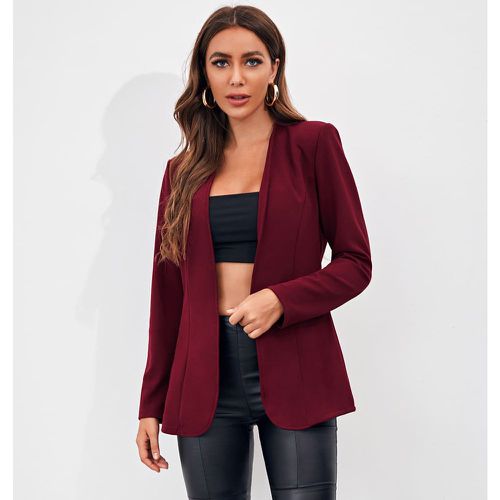 Blazer unicolore - SHEIN - Modalova