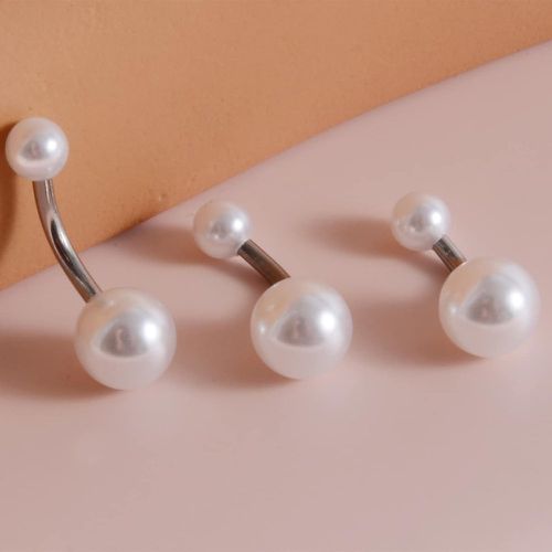 Pièces Anneau de ventre avec fausses perles - SHEIN - Modalova