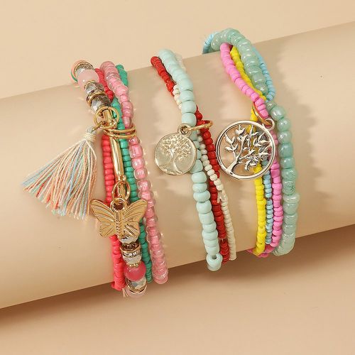 Pièces Bracelet à ficelle design papillon - SHEIN - Modalova