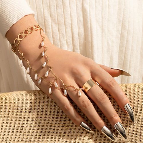 Bracelet mitaines à perles - SHEIN - Modalova