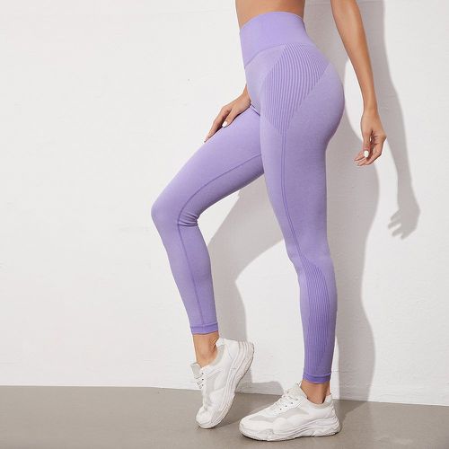 Legging de sport à rayures - SHEIN - Modalova