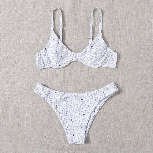 Bikini fleuri avec armature - SHEIN - Modalova