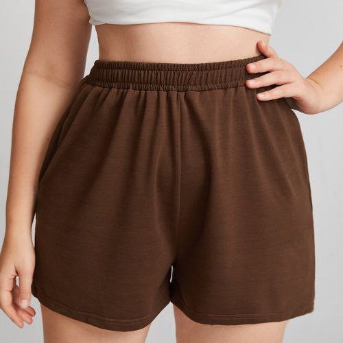 Short unicolore avec poche - SHEIN - Modalova