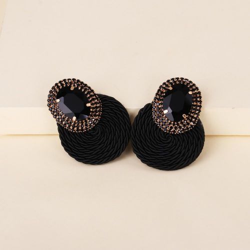 Boucles d'oreilles avec strass - SHEIN - Modalova