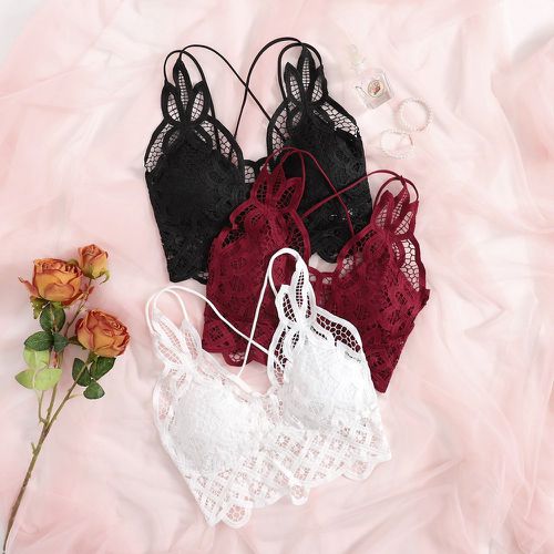 Pièces Set de soutien-gorge en dentelle - SHEIN - Modalova