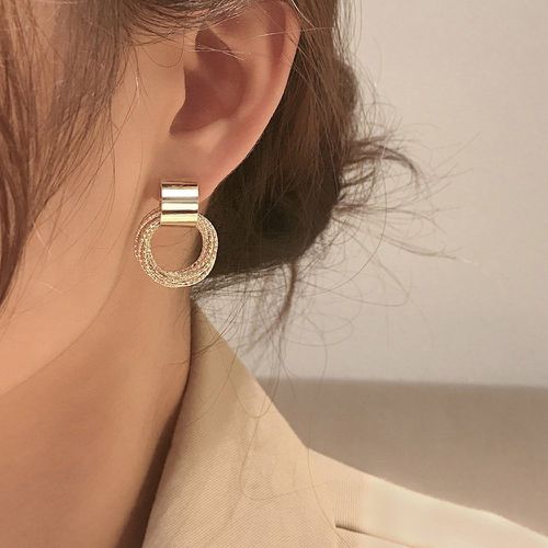 Boucles d'oreilles circulaires - SHEIN - Modalova