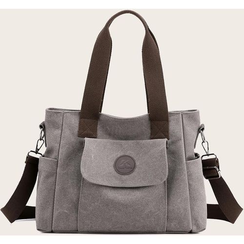 Sac fourre-tout avec poche - SHEIN - Modalova