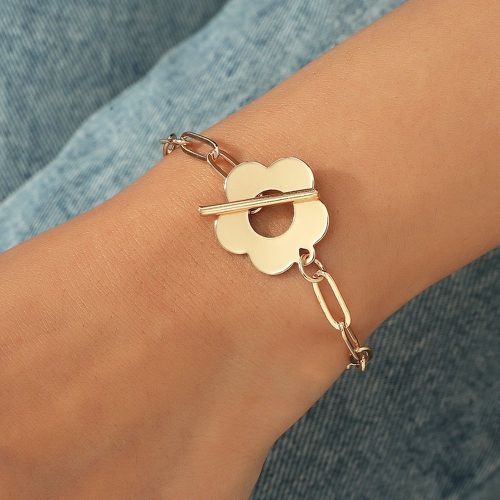 Bracelet à chaîne à fleur - SHEIN - Modalova